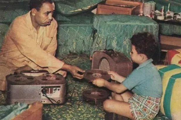 إسماعيل ياسين مع نجله ياسين (خاص لـ«الشرق الأوسط»)