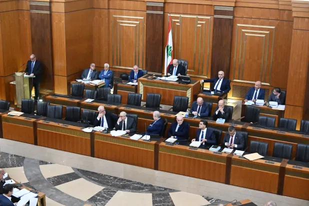 جانب من جلسة تشريعية عقدها مجلس النواب اللبناني منتصف يوليو 2026 (رئاسة البرلمان)