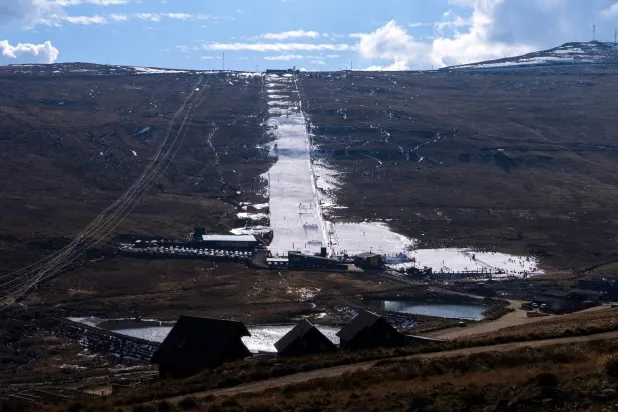  Afriski Mountain Resort is seen in Maluti, Lesotho, Saturday, July 11, 2026. (AP) 