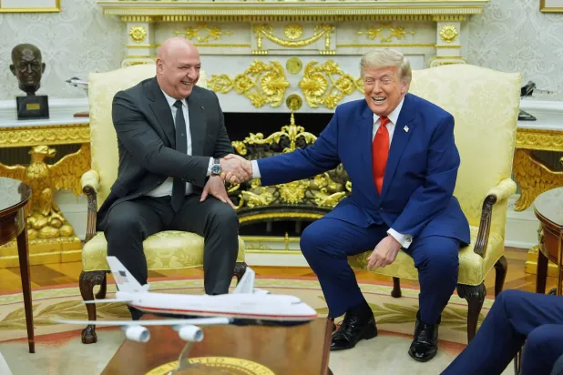 التقى الرئيس دونالد ترمب بالرئيس اللبناني جوزيف عون بالبيت الأبيض الثلاثاء 21 يوليو 2026 (أ.ب)