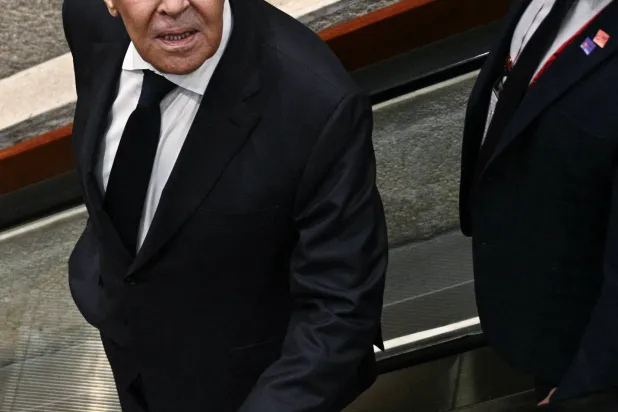 Russia's Foreign Minister Sergey Lavrov leaves after a meeting with US Secretary of State Marco Rubio on the sidelines of the Association of Southeast Asian Nations (ASEAN) Foreign Ministers Meeting in Pasay, Metro Manila, on July 23, 2026. BRENDAN SMIALOWSKI/Pool via REUTERS