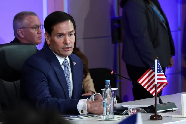US Secretary of State Marco Rubio attends the ASEAN Post-Ministerial Conference with US on the sidelines of the ASEAN Foreign Ministers' Meeting at the Philippine International Convention Center in Pasay, Metro Manila, Philippines, July 22, 2026. REUTERS/Eloisa Lopez/Pool 
