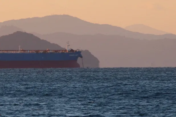 An oil tanker is seen in the Red Sea. (Reuters file)
