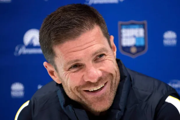 English Premier League football club Chelsea's team manager Xabi Alonso speaks during a press conference in Sydney on July 27, 2026. (AFP) 