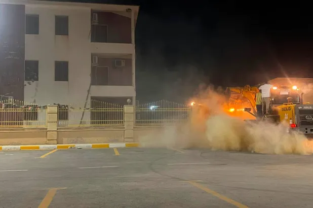صورة متداولة لحجم الاحتجاجات في طرابلس العاصمة