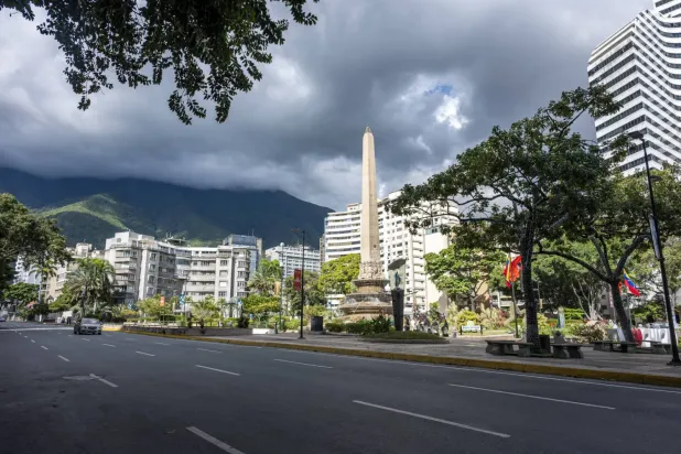 Venezuela'nın başkenti Karakas (DPA)