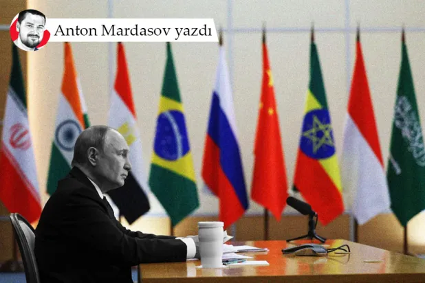 Fotoğraf: Rusya Devlet Başkanı Vladimir Putin, Soçi'de BRICS grubunun olağanüstü sanal zirvesinde, 8 Eylül 2025 (AFP)