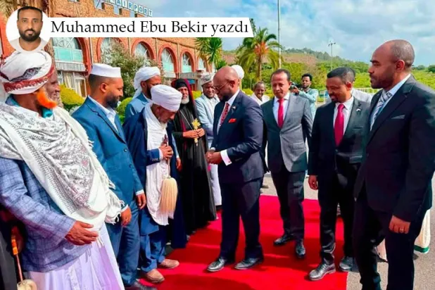 ABD’nin Addis Ababa Büyükelçisi’nin Tigray Bölgesi’ne yaptığı ziyaret sırasında (TIRA Enformasyon Bakanlığı) 