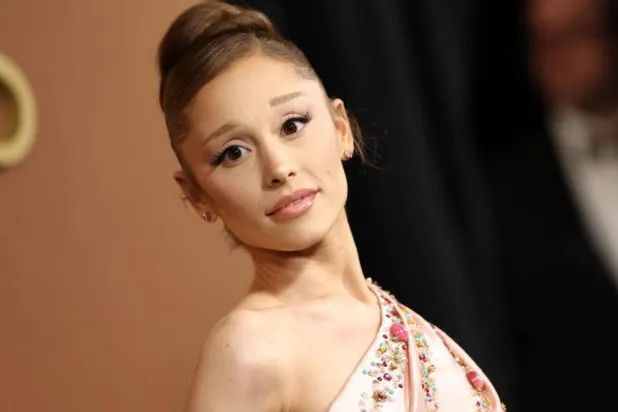 Ariana Grande has withdrawn from a revival of the Stephen Sondheim musical 'Sunday in the Park with George' set to open in London in 2027. VALERIE MACON / AFP/File
