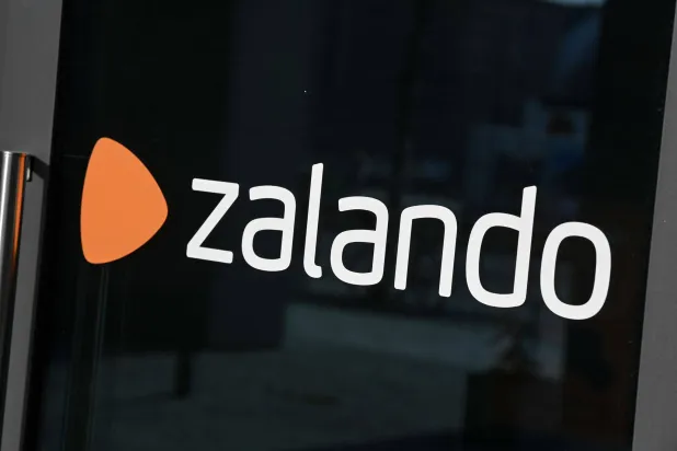 03 March 2021, Berlin: The logo of online retailer Zalando is pictured on the Zalando Campus at Mercedes-Platz in Berlin. (dpa)