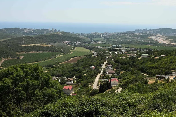 صورة عامة من شبه جزيرة القرم (أ.ف.ب)