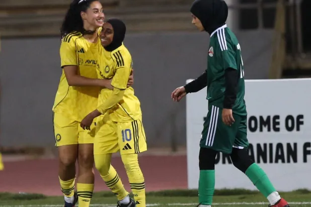 سيدات النصر تأهلن لنهائي غرب آسيا (نادي النصر)