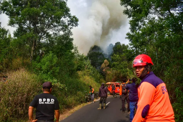 Fire destroys at least 60 hectares at Indonesia's Mount Bromo park
