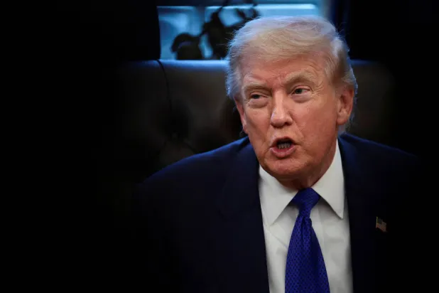 US President Donald Trump speaks on the day he announced the creation of a critical mineral reserve, in the Oval Office at the White House, February 2, 2026. (Reuters)