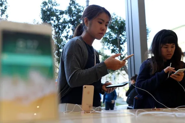 iPhone-maker Apple is suing OpenAI over allegations of stolen trade secrets. JUSTIN SULLIVAN / GETTY IMAGES NORTH AMERICA/AFP
