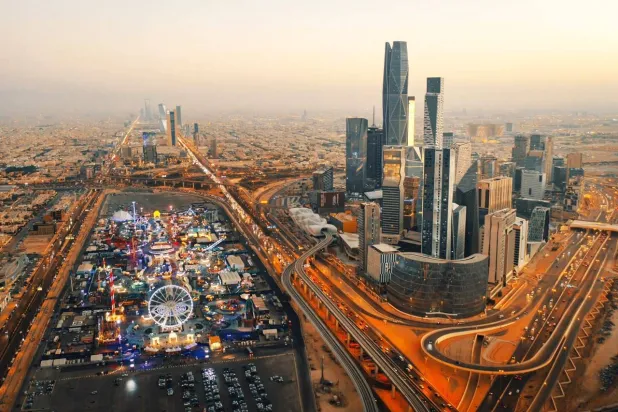King Abdullah Financial District (KAFD) in Riyadh (Company handout)
