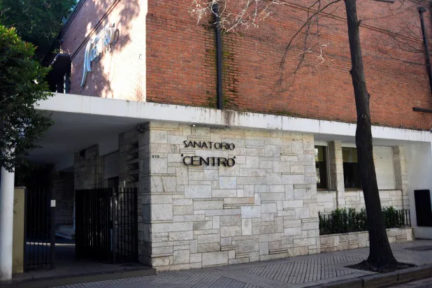 Sanatorio Centro medical center, where Jorge Messi, the father of soccer player Lionel Messi, died on Friday night at age 68, in Rosario, Argentina August 8, 2026. REUTERS/Juan Jose Garcia