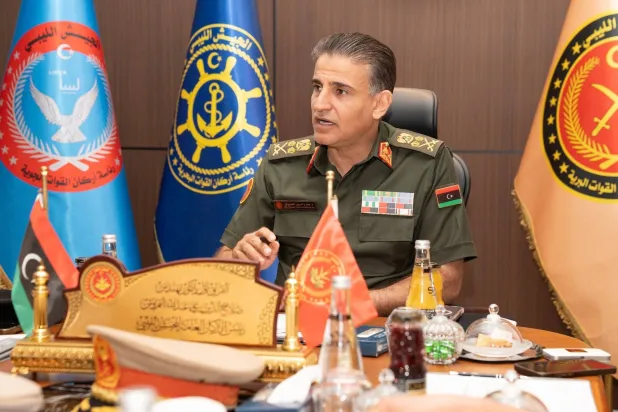 رئيس أركان القوات التابعة لحكومة «الوحدة الوطنية» الفريق أول صلاح النمروش (رئاسة الأركان)