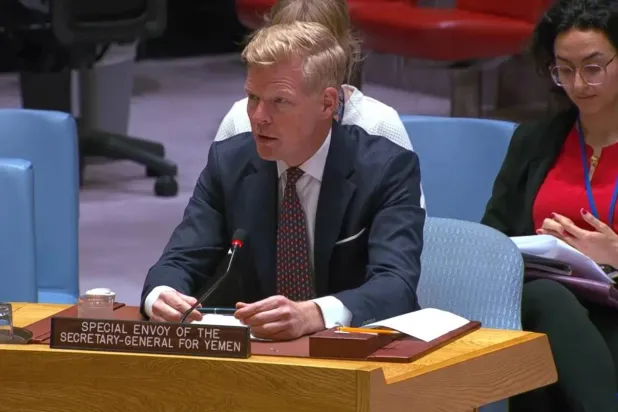 UN Special Envoy for Yemen Hans Grundberg. (UN)