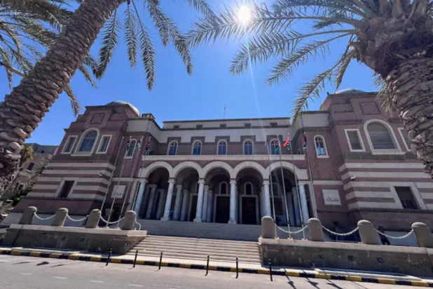 A view of the Central Bank of Libya in Tripoli, Libya, August 26, 2024. REUTERS/Aymen Sahli 