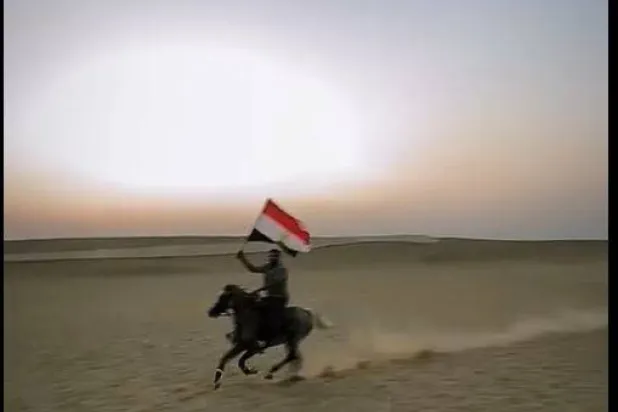 جانب من الفيديو الذي نشره رامي عادل في منطقة أبو صير (صفحته على «فيسبوك»)