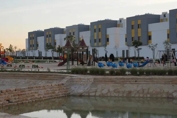 وحدات سكنية في الرياض تابعة لوزارة البلديات والإسكان السعودية (واس)