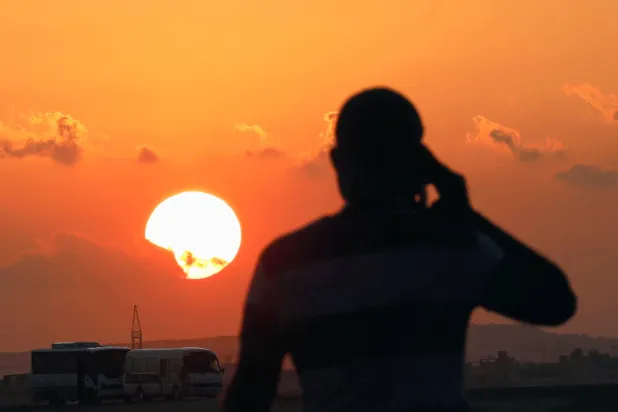 مصر سجلت درجات حرارة مرتفعة (رويترز)