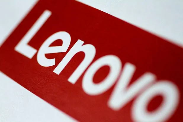 The Lenovo logo is seen in this illustration photo January 22, 2018. (Reuters)