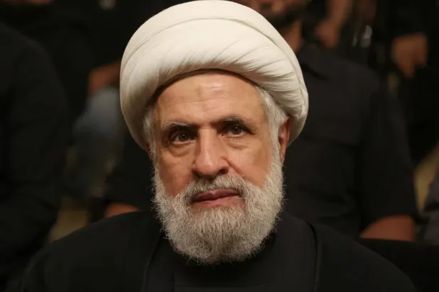 Hizbullah Genel Sekreteri Naim Kasım (Reuters)