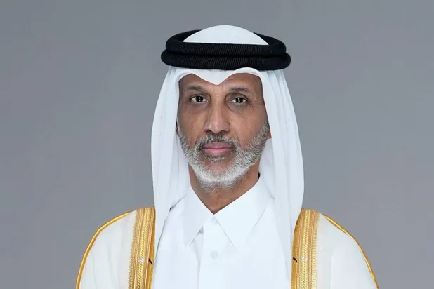 الشيخ حمد بن ‌خليفة آل ثاني رئيس الاتحاد القطري لكرة القدم (اللجنة الأولمبية القطرية)