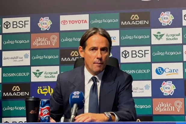  الإيطالي سيموني إنزاغي، مدرب الهلال (تصوير: هيثم الزاحم) 