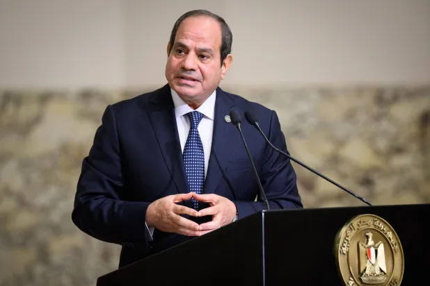 الرئيس المصري عبد الفتاح السيسي (د.ب.أ)