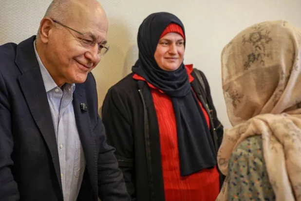 برهم صالح مفوض الأمم المتحدة السامي لشؤون اللاجئين (الأمم المتحدة)