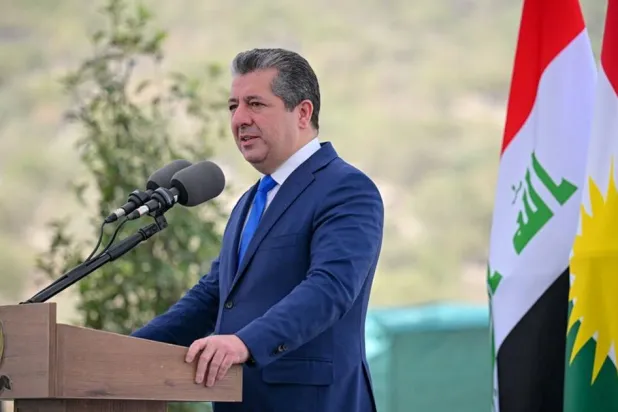 رئيس حكومة إقليم كردستان مسرور بارزاني