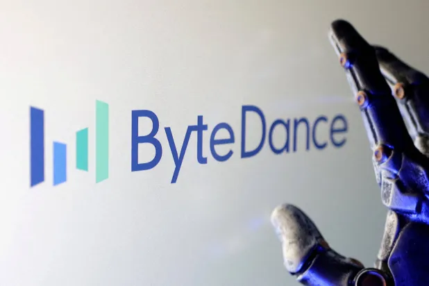 The ByteDance logo is seen in this illustration taken February 8, 2025. (Reuters)