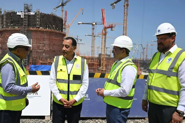 مصر تؤكد أن مشروع محطة الضبعة النووية يتم وفقاً لأعلى معايير السلامة (مجلس الوزراء المصري)