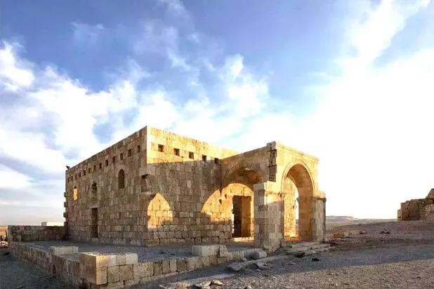 
قصر الحلابات في محافظة الزرقاء