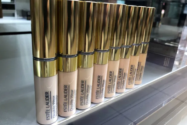 An Estee Lauder cosmetics counter is seen in Los Angeles, California, US, August 19, 2019. (Reuters)