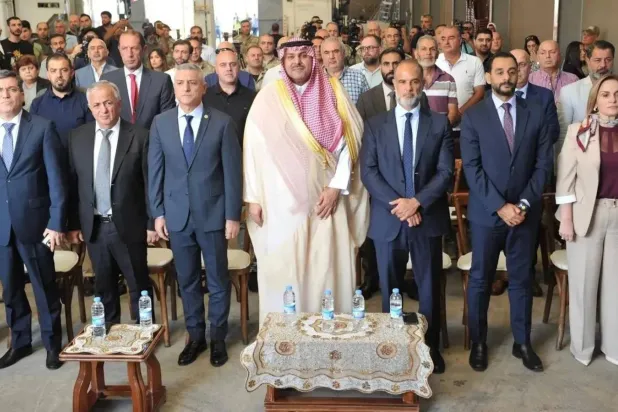 Part of Thursday’s inauguration ceremony. SPA
