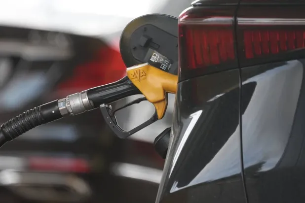 A fuel pump at a Rosneft gas station in Moscow, Russia, 19 August 2026. (EPA)
