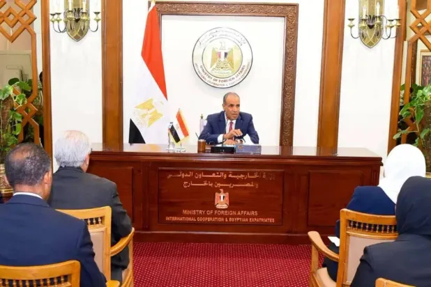 Egyptian Foreign Minister Badr Abdelatty. Photo: Foreign Ministry