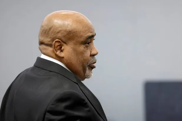  Duane Davis appears in court for his murder trial, related to the 1996 killing of rapper Tupac Shakur, in Clark County District Court at the Regional Justice Center in Las Vegas, Thursday, Aug. 20, 2026. (Steve Marcus/Las Vegas Sun/Pool) 