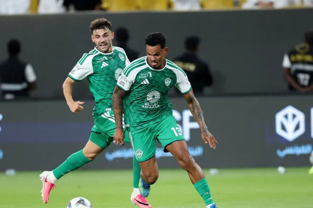 جالينو لاعب الأهلي (تصوير: مشعل القدير)