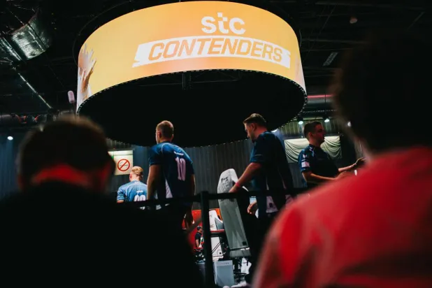 جانب من مشاركة مجموعة «stc» في كأس العالم للرياضات الإلكترونية في بورت دو فرساي بفرنسا (الشرق الأوسط)