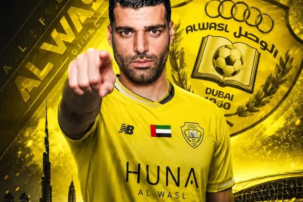 الدولي الإيراني مهدي طارمي (نادي الوصل)