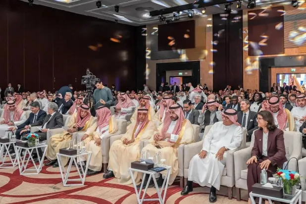 جانب من منتدى الأعمال السعودي - الفرنسي الذي أُقيم العام الماضي في الرياض (واس)