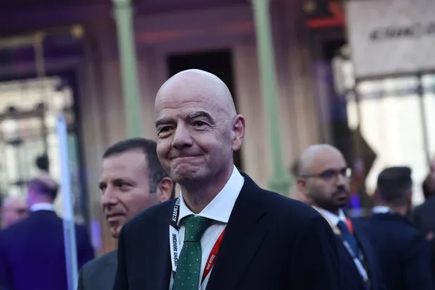 جياني إنفانتينو رئيس الاتحاد الدولي لكرة القدم «فيفا» (إ.ب.أ)