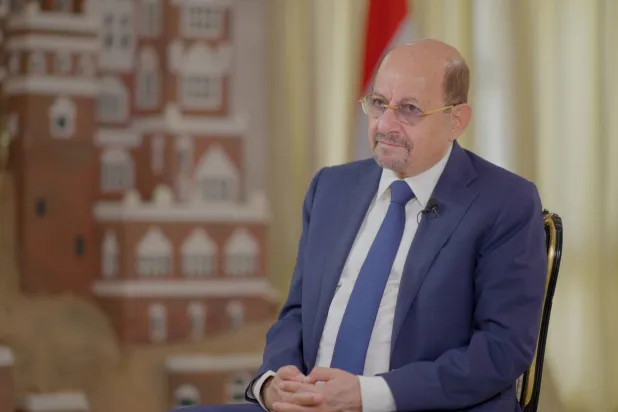 The Prime Minister affirmed that Yemen would not remain an open arena for a cross-border project (Photography by Turky Alagili)