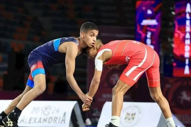 اللاعب زياد حجاج خلال إحدى البطولات (فيسبوك)