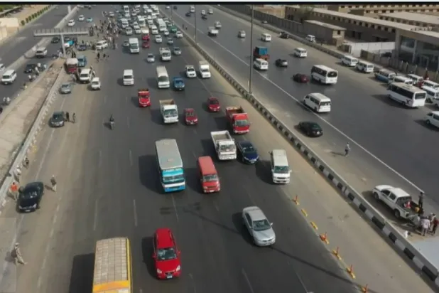 وزارة الداخلية المصرية تكثف الحملات المرورية على مختلف الطرق السريعة (وزارة النقل المصرية)